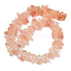 Natural Crackle Quartz Beads Strands&nbsp;G-R012-B06-01