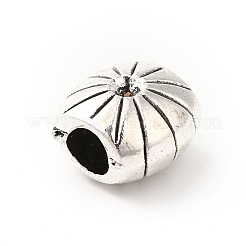 Tibetan Style Alloy Bead Rhinestone Settings&nbsp;PALLOY-P293-100AS