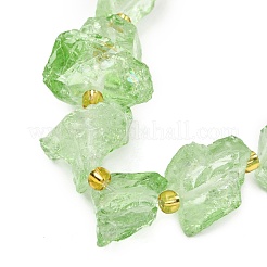 Raw Rough Natural Quartz Crystal Beads Strands&nbsp;G-Z131-J01-02