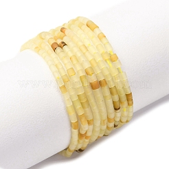 Natural Topaz Jade Beads Strands&nbsp;G-F808-E01-02