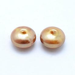 焼付塗装アクリルビーズ  ドラム  ミックスカラー  8x4.5mm  穴：1mm  約2940個/500g&nbsp;MACR-K331-15