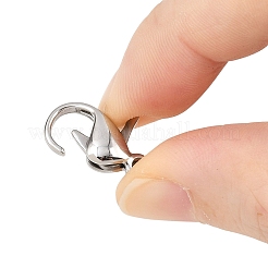 Tarnish Resistant 316 Surgical Stainless Steel Lobster Claw Clasps&nbsp;STAS-316-FL18A