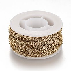 Ion Plating(IP) 304 Stainless Steel Cable Chains&nbsp;CHS-A006-02A-G
