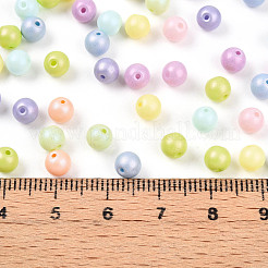 ガラスシードビーズ  ラウンド  ミックスカラー  5x5mm  穴：0.9~1mm  約2810個/ポンド&nbsp;SEED-N007-15B