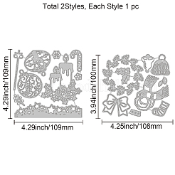 Carbon Steel Cutting Dies Stencils&nbsp;DIY-WH0309-424