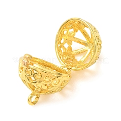 Brass Cage Pendants&nbsp;KK-CBA8ACD-04G