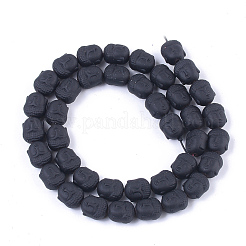 Spray Painted Non-magnetic Synthetic Hematite Beads Strands&nbsp;G-T116-28-17