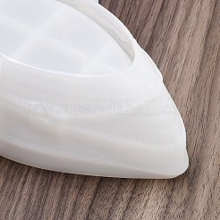 DIYキャンドルシリコンモールド  キャンドル作り用  船  ホワイト  100x180x57.5mm  内径：109x60.5mm&nbsp;DIY-A057-01A