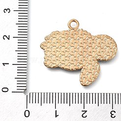 Animal Flower Alloy Enamel Pendants&nbsp;ENAM-Q508-01B