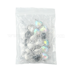 18Pcs 3 Colors Alloy Glass Links/Connectors&nbsp;GLAA-FS0001-95