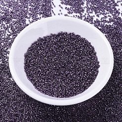 MIYUKIデリカビーズ  シリンダー  日本製シードビーズ  11/0  （db0455)亜鉛メッキダークプラム  1.3x1.6mm  穴：0.8mm  約2000PCS /ボトル  10 G /ボトル&nbsp;SEED-JP0008-DB0455