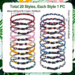 Polyester Jewelry Sets&nbsp;SJEW-UN0001-24