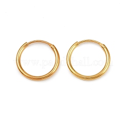 925 Sterling Silver Hoop Earrings&nbsp;STER-B008-01B-G
