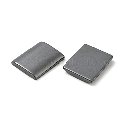 合成非磁性ヘマタイトカボション  長方形  18x15x3mm&nbsp;G-K348-01G