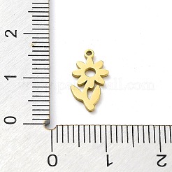 304 Stainless Steel Charms&nbsp;STAS-D036-02G