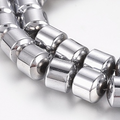 Magnetic Synthetic Hematite Beads Strands&nbsp;G-G826-05A-8mm