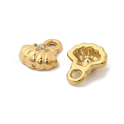 304 Stainless Steel with Crystal Rhinestone Charms&nbsp;STAS-G358-05G-04