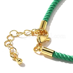 Nylon Milan Cord Necklace Making&nbsp;MAK-M028-01G-02