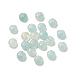 合成花のアマゾナイトビーズ  ロンデル  4.5x2.5mm  穴：1mm&nbsp;LS-G-U008-01B-1