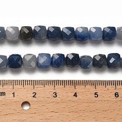 Natural Blue Aventurine(Dyed & Heated) Beads Strands&nbsp;G-H078-C22-01