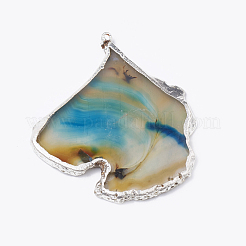 Natural Agate Pendants&nbsp;G-S299-29