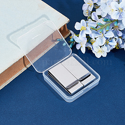 2Pcs Stainless Steel Money Clips&nbsp;AJEW-GF0013-12P