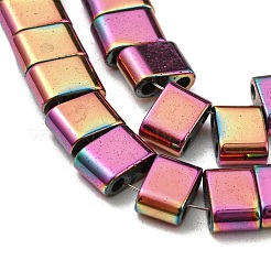 Electroplated Non-magnetic Synthetic Hematite Beads Strands&nbsp;G-C106-B02-01B
