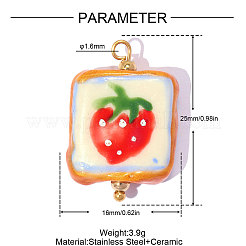 Handmade Porcelain Pendants&nbsp;PR-OY001-11G