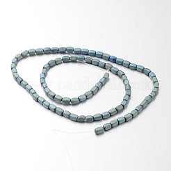 Electroplate Non-magnetic Synthetic Hematite Bead Strands&nbsp;G-F300-40B-F07