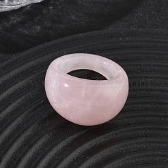 Natural Rose Quartz Finger Rings for Women&nbsp;GG-CBA12F1-03