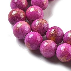 Natural Mashan Jade Beads Strands&nbsp;G-A255-A01-01M