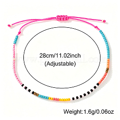 Bohemian Adjustable Glass Seed Beaded Bracelets for Women&nbsp;YP9037-1