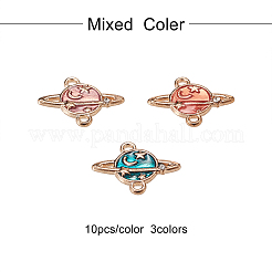 Zinc Alloy Enamel Links connectors&nbsp;ENAM-CJ0001-19