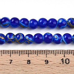 Baking Paint Glass Beads&nbsp;X1-DGLA-N010-6mm-05