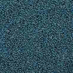 TOHOラウンドシードビーズ  日本製シードビーズ  （108bd）透明な光沢のあるティール  15/0  1.5mm  穴：0.7mm  約3000個/10g&nbsp;X-SEED-TR15-0108BD