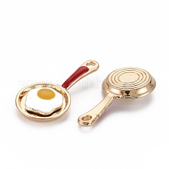 Rack Plating Alloy Enamel Pendants&nbsp;ENAM-N055-031-A01-NR