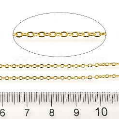 Rack Plating Brass Cable Chains&nbsp;CHC-M001-04G-01