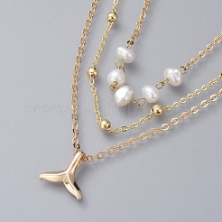 3 Layered Necklaces&nbsp;X-NJEW-JN02560
