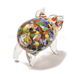 Handmade Lampwork 3D Animal Ornaments&nbsp;LAMP-H064-01C