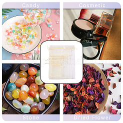 60Pcs 6 Styles Rectangle Organza Bags Jewellery Storage Pouches Wedding Favour Party Mesh Drawstring Gift Bags&nbsp;OP-TA0001-09