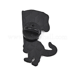 プライド月間エナメルブローチ  バックパック用合金ラペルピンバック  恐竜  グリーン  32x19.5mm&nbsp;X-AL-I002-01EB-05