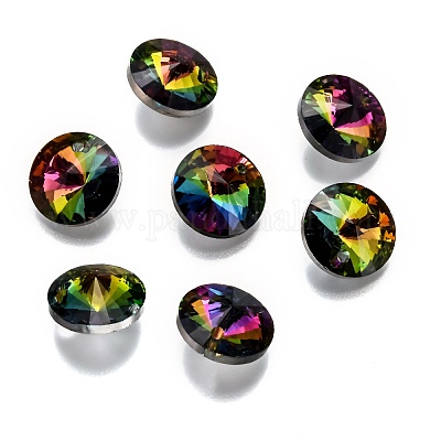 Glass Charms&nbsp;RGLA-L026-C24-1