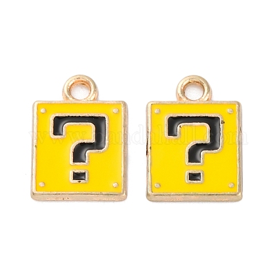 Alloy Enamel Charms&nbsp;ENAM-Q001-08G-02-1
