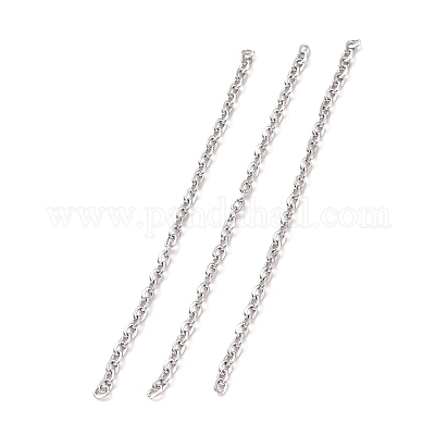 Ss Cable Chain Wholesale 304 Stainless Steel Cable Chains - Pandahall.com