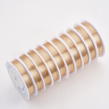 Round Copper Jewelry Wire CWIR-Q006-0.7mm-KC-1