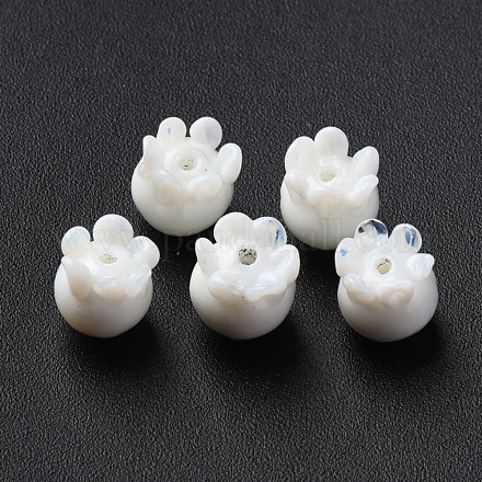 Handmade Bumpy Lampwork Beads&nbsp;LAMP-T017-16B-1