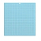 Square PVC Cutting Mat, Cutting Board, for Craft Art, Light Blue, 35.6x33cm