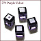 K9 Glass, Imitation Austrian Crystal Beads, Grade AAA, Faceted, Cube, Indigo, 8x8x8mm(size within the error range of 0.5~1mm), Hole: 0.9~1.6mm