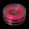 Flat Elastic Crystal String, Elastic Beading Thread, for Stretch Bracelet Making, Fuchsia, 0.8mm