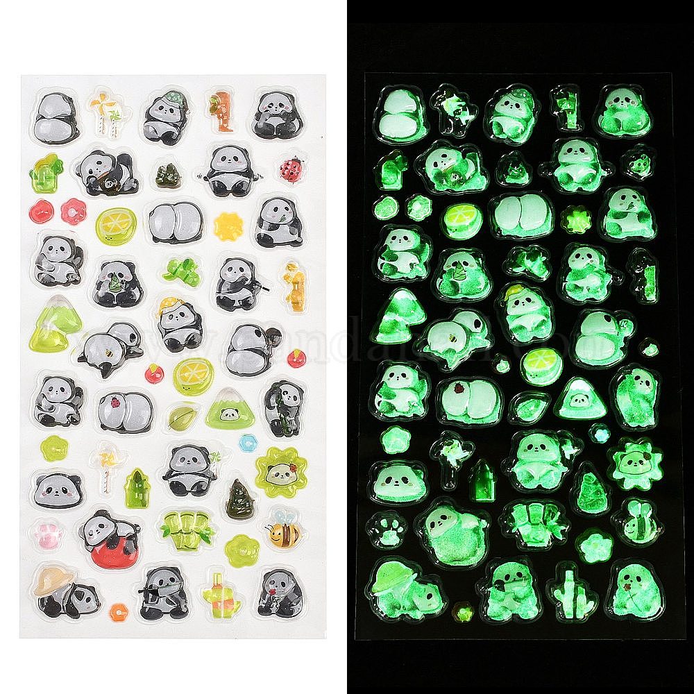 Wholesale Epoxy Resin 3D Puffy Stickers - Pandahall.com